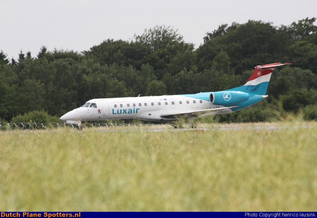 LX-LGK Embraer 135 Luxair - Luxembourg Airlines by Rick Schönhage