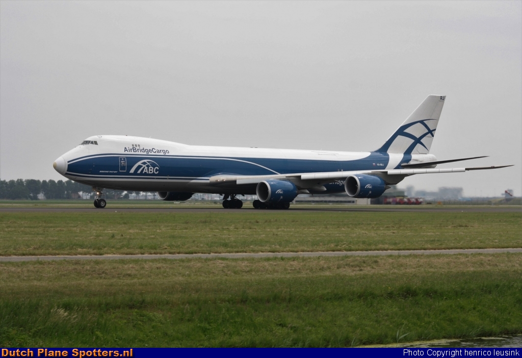 VQ-BRJ Boeing 747-8 AirBridgeCargo by Rick Schönhage