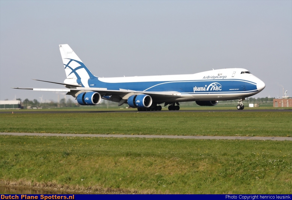 VQ-BRH Boeing 747-8 AirBridgeCargo by Rick Schönhage
