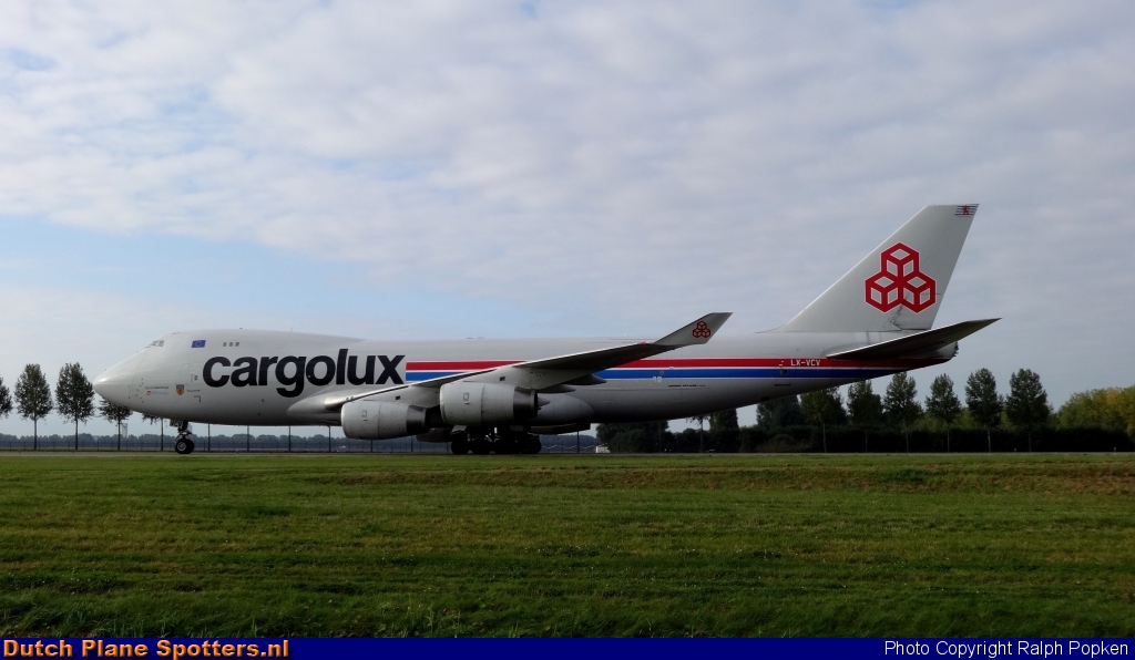 LX-VCV Boeing 747-400 Cargolux by Ralph Popken
