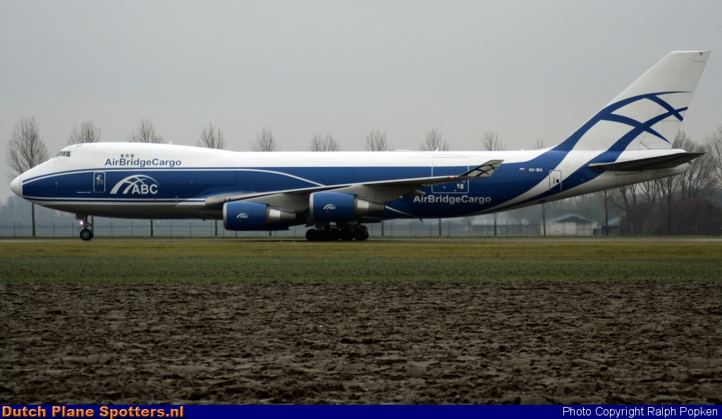 VO-BIA Boeing 747-400 AirBridgeCargo by Ralph Popken