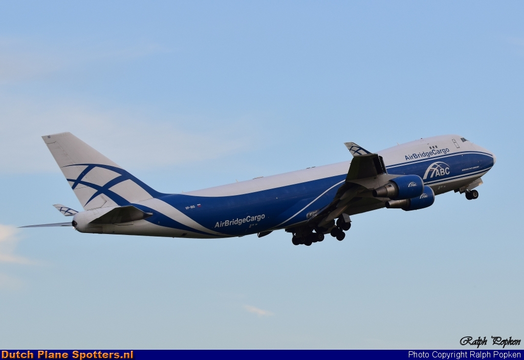 VP-BIG Boeing 747-400 AirBridgeCargo by Ralph Popken