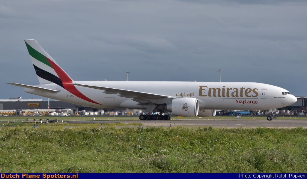 A6-EFL Boeing 777-F Emirates Sky Cargo by Ralph Popken