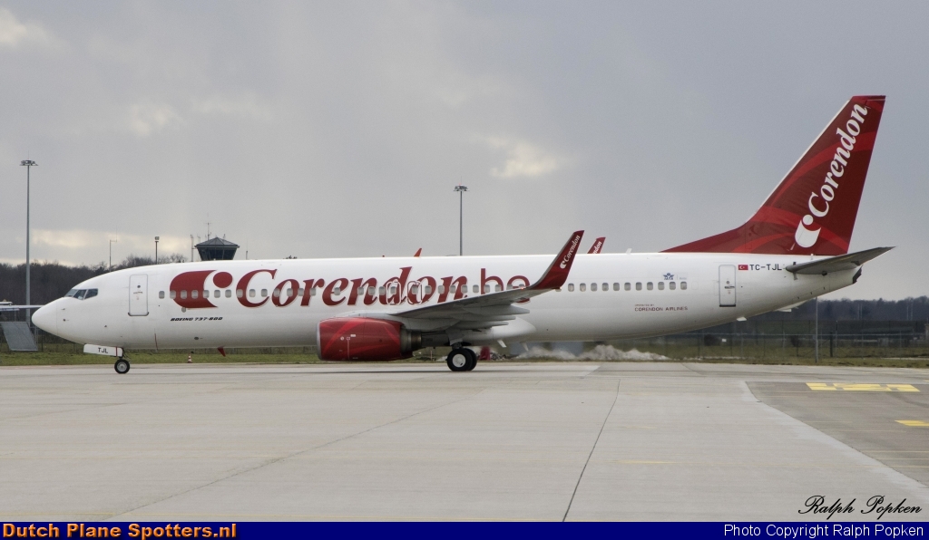 TC-TJL Boeing 737-800 Corendon Airlines by Ralph Popken