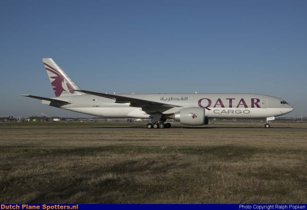 A7-BFC Boeing 777-F Qatar Airways Cargo by Ralph Popken