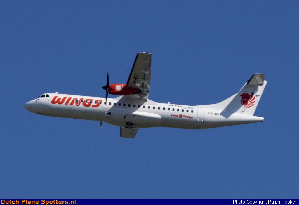 PK-WGY ATR 72 Wings by Ralph Popken