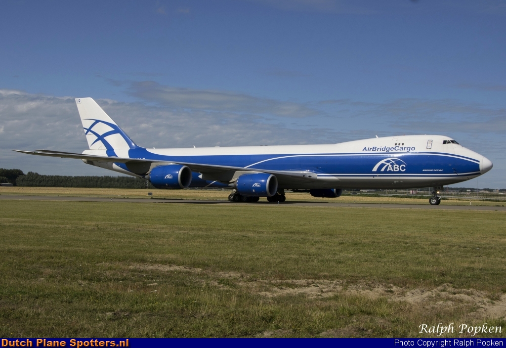 VQ-BLQ Boeing 747-8 AirBridgeCargo by Ralph Popken
