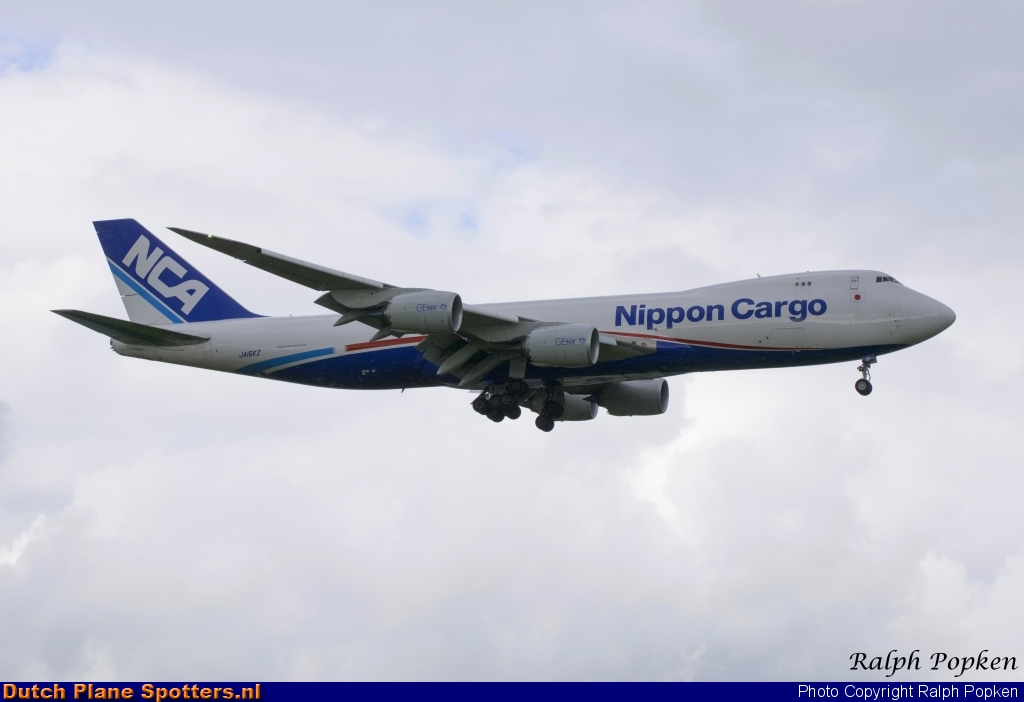 JA16KZ Boeing 747-8 Nippon Cargo Airlines by Ralph Popken