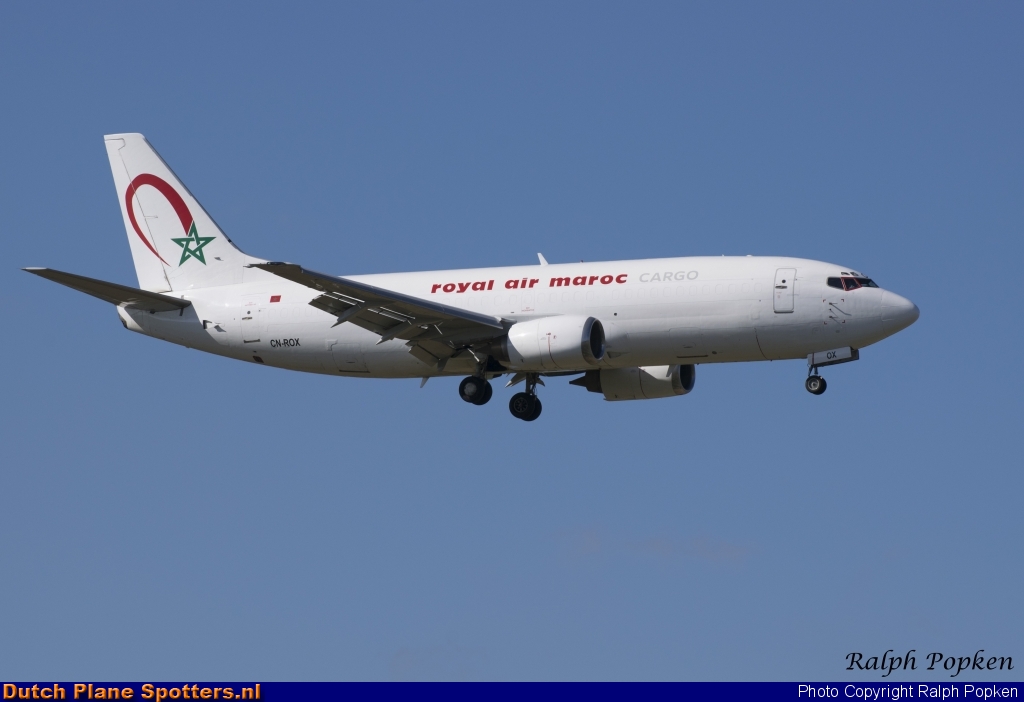 CN-ROX Boeing 737-300 Royal Air Maroc Cargo by Ralph Popken