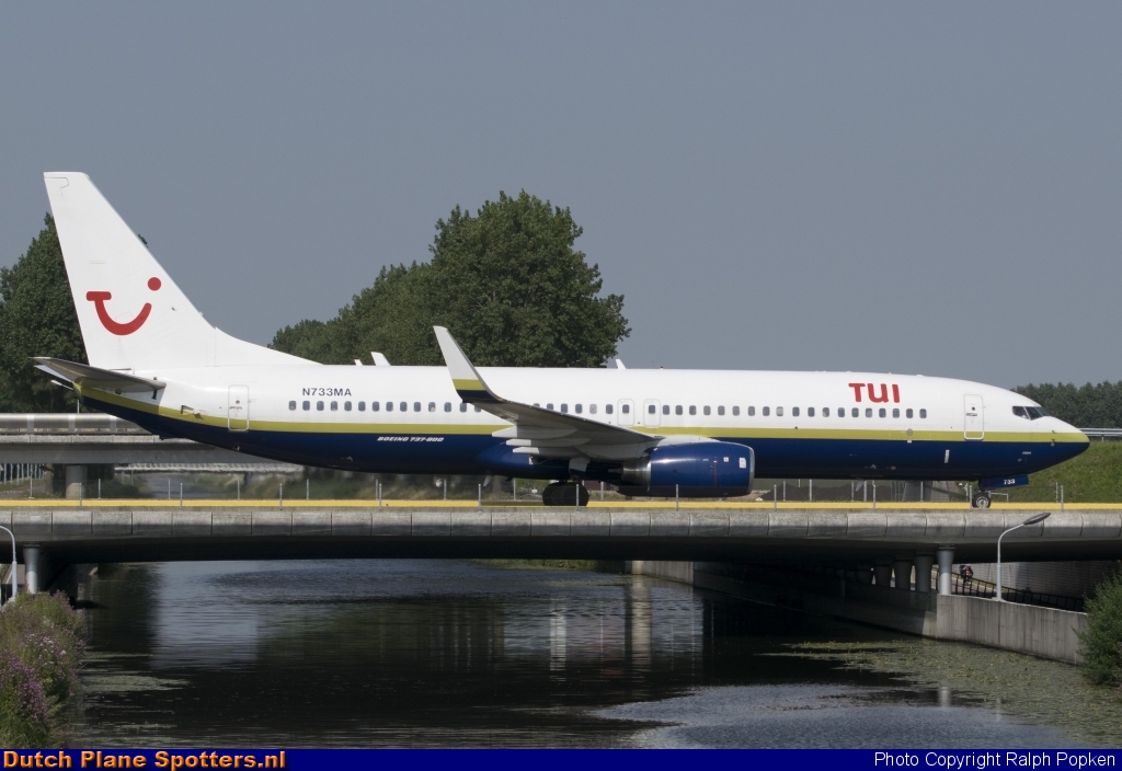 N733MA Boeing 737-800 Miami Air (TUI Airlines Netherlands) by Ralph Popken
