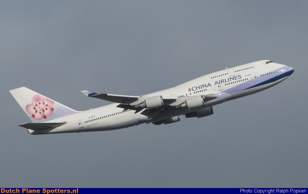 B-18212 Boeing 747-400 China Airlines by Ralph Popken