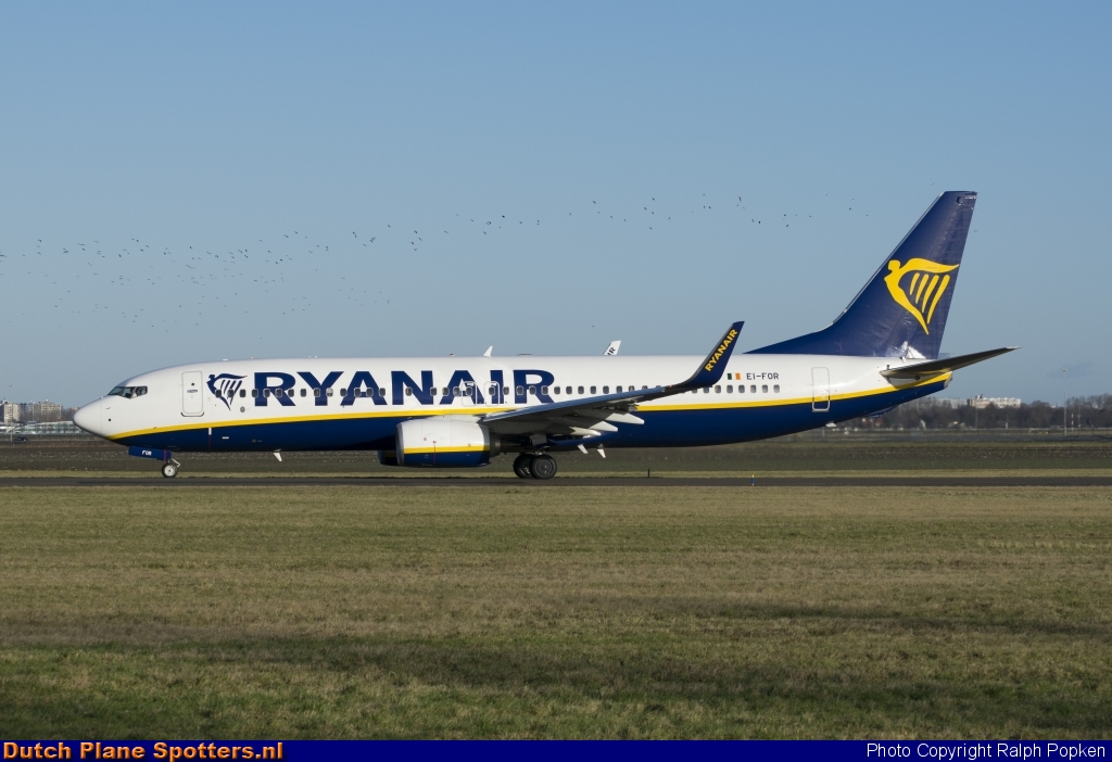 EI-FOR Boeing 737-800 Ryanair by Ralph Popken