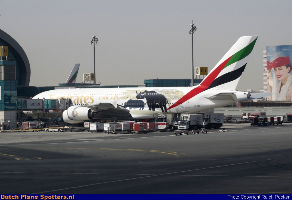 A6-EER Airbus A380-800 Emirates by Ralph Popken