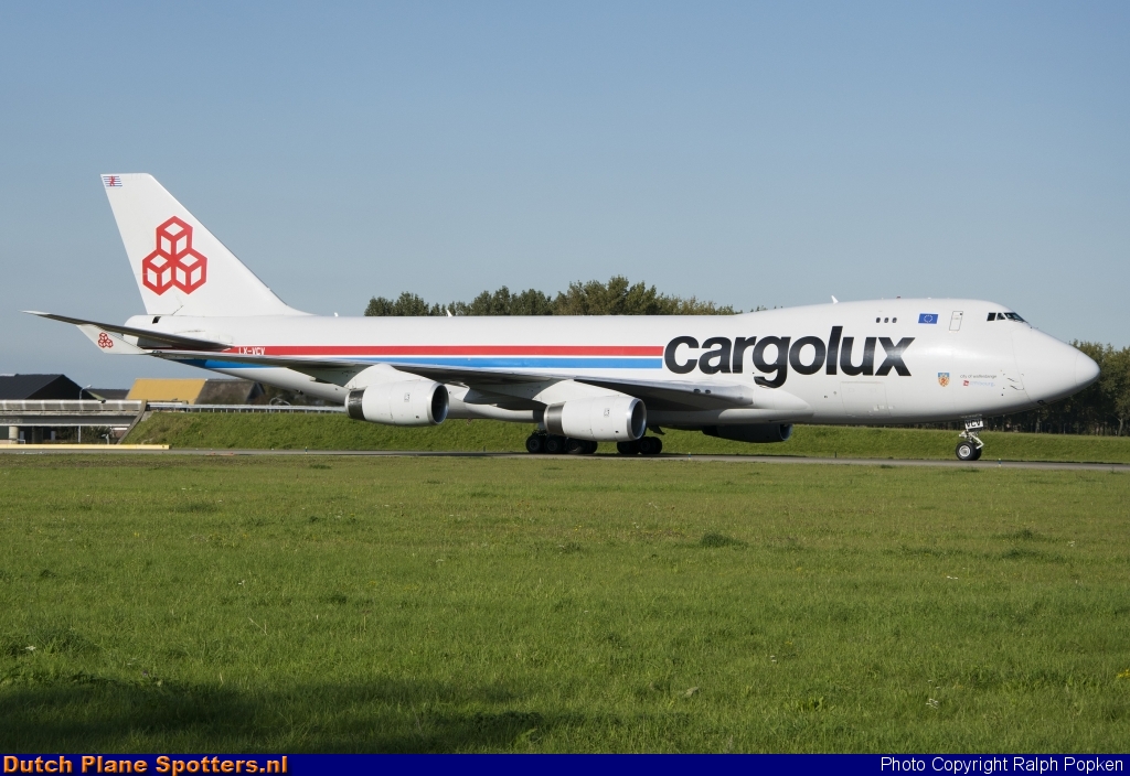 LX-VCV Boeing 747-400 Cargolux by Ralph Popken