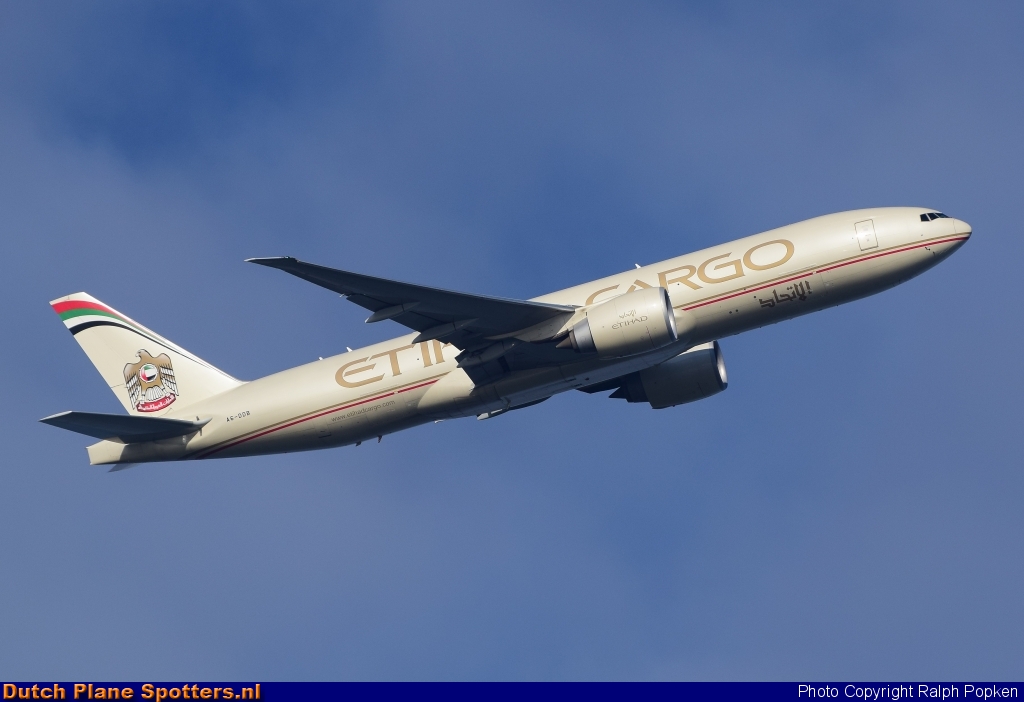 A6-DDB Boeing 777-F Etihad Cargo by Ralph Popken