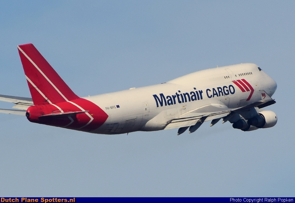 PH-MPS Boeing 747-400 Martinair Cargo by Ralph Popken