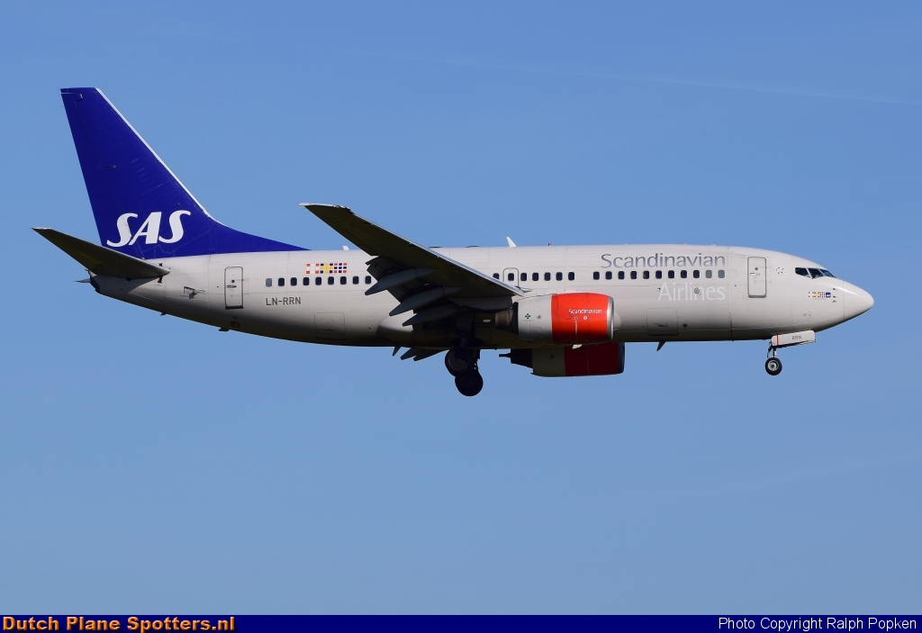 LN-RRN Boeing 737-700 SAS Scandinavian Airlines by Ralph Popken