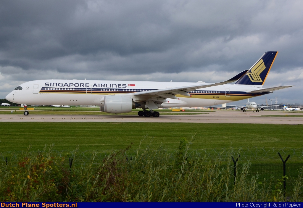 9V-SMN Airbus A350-900 Singapore Airlines by Ralph Popken