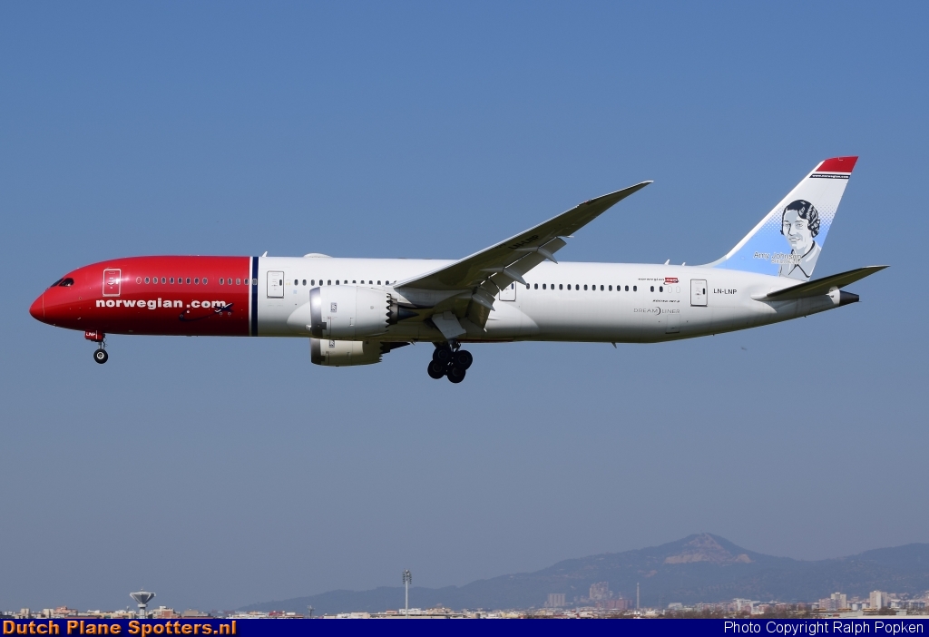 LN-LNP Boeing 787-9 Dreamliner Norwegian Air International by Ralph Popken