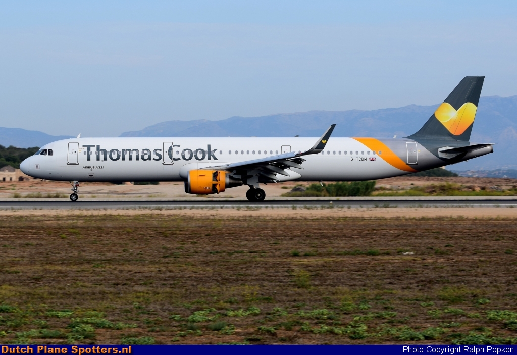 G-TCDM Airbus A321 Thomas Cook by Ralph Popken