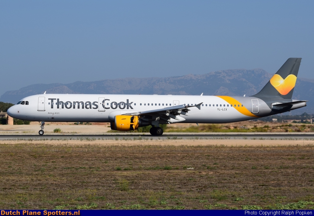 YL-LCX Airbus A321 SmartLynx Airlines (Thomas Cook) by Ralph Popken