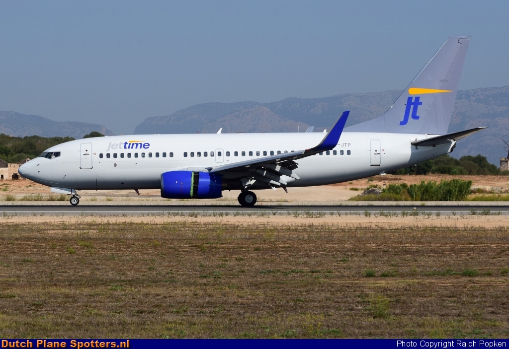 OY-JTP Boeing 737-700 Jettime by Ralph Popken