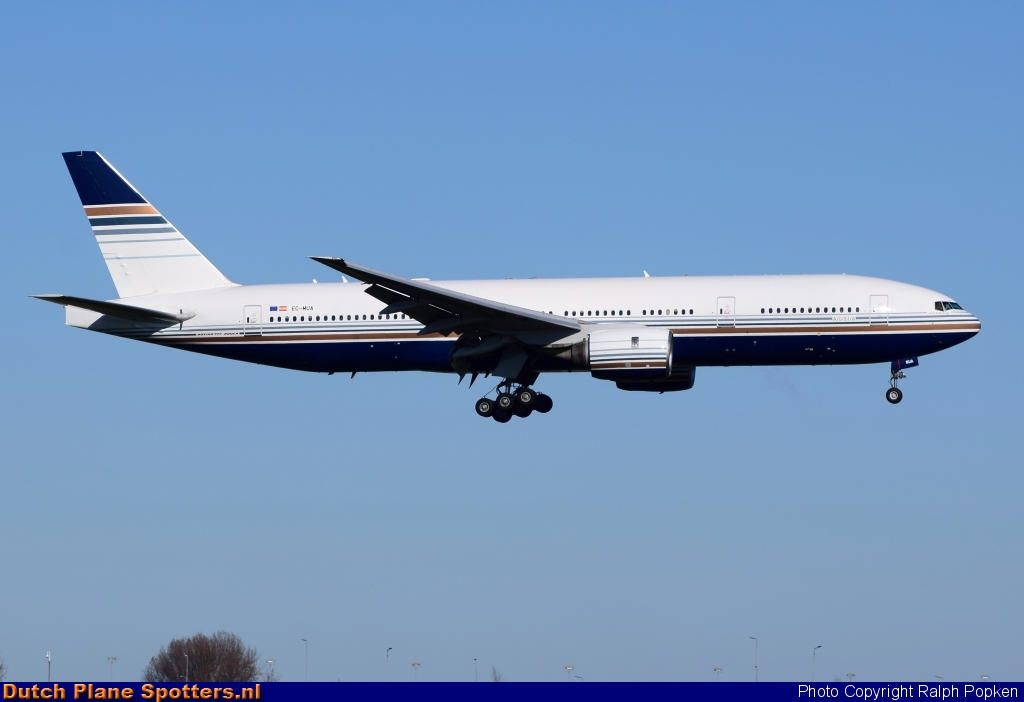EC-MUA Boeing 777-200 Privilege Style by Ralph Popken