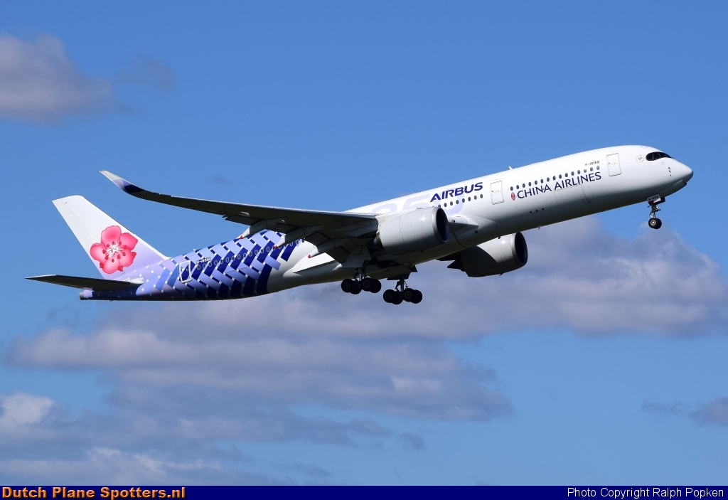 B-18918 Airbus A350-900 China Airlines by Ralph Popken