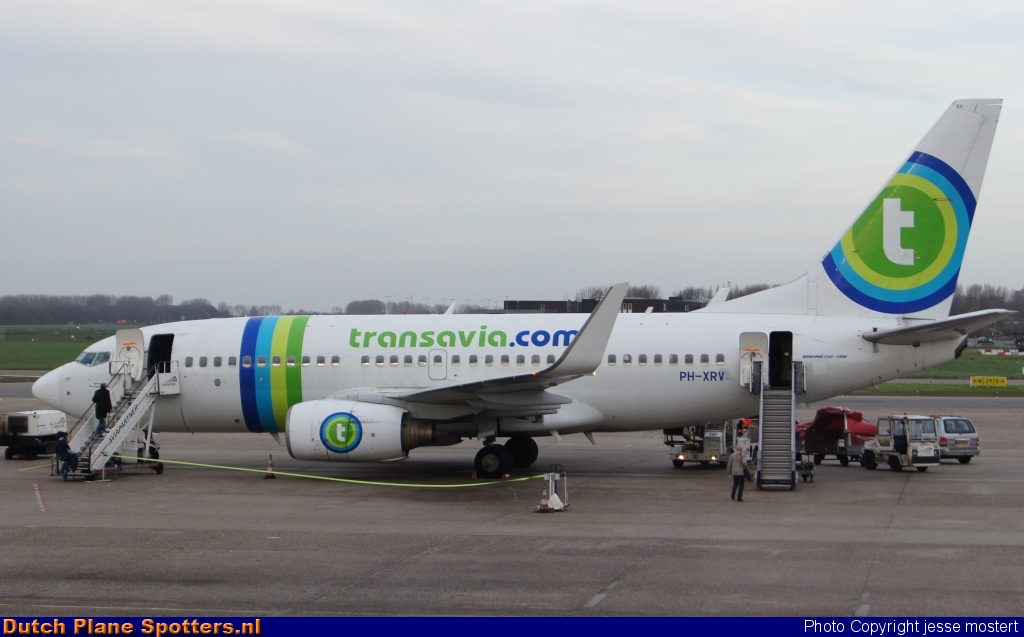 PH-XRV Boeing 737-700 Transavia by jesse mostert