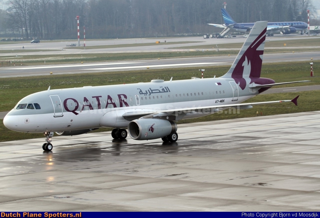 A7-MBK Airbus A320 Qatar Amiri Flight by Bjorn vd Moosdijk