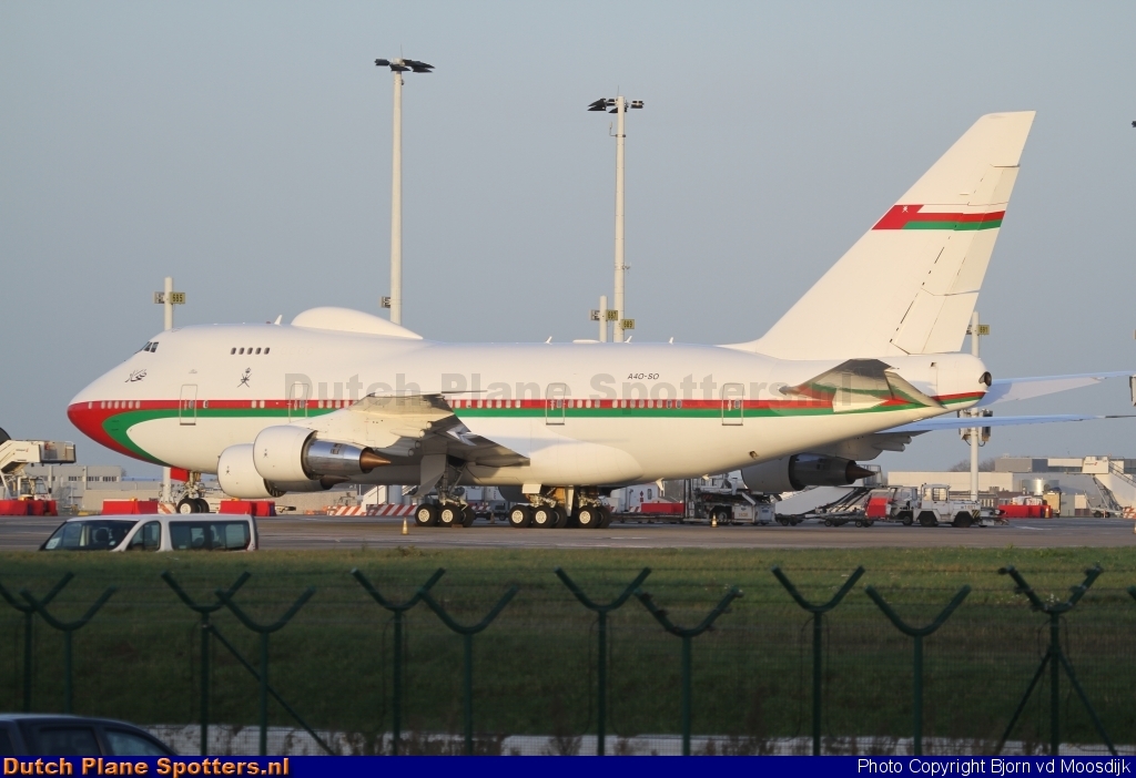 A40-SO Boeing 747-SP Royal Flight of Oman by Bjorn vd Moosdijk
