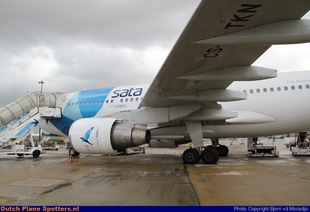 CS-TKN Airbus A310 SATA International by Bjorn vd Moosdijk