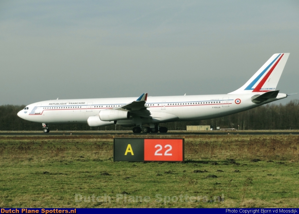 F-RAJA Airbus A340-200 MIL - French Air Force by Bjorn vd Moosdijk