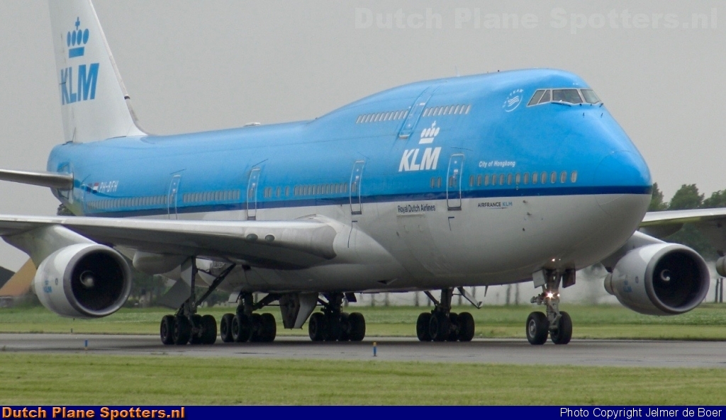 PH-BFH Boeing 747-400 KLM Royal Dutch Airlines by Jelmer de Boer