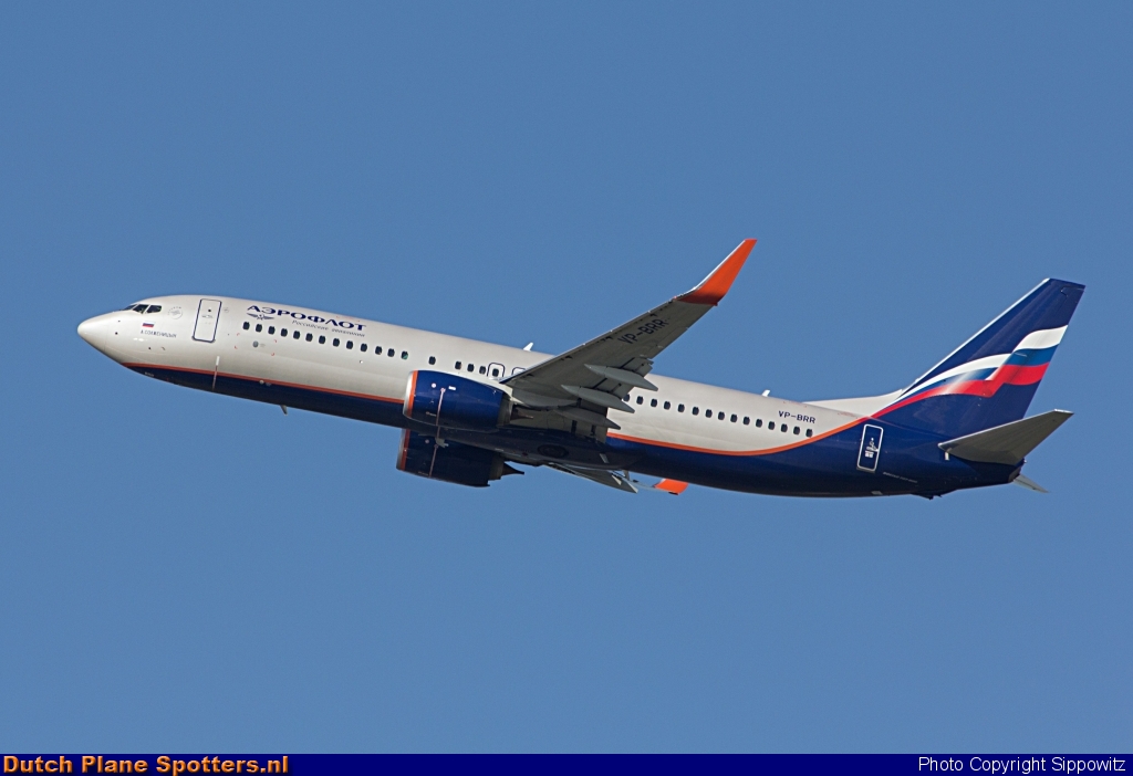 VP-BRR Boeing 737-800 Aeroflot - Russian Airlines by Sippowitz