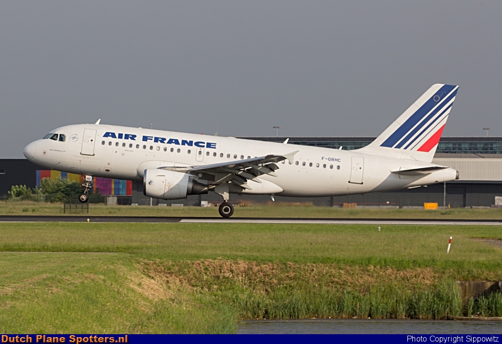 F-GRHC Airbus A319 Air France by Sippowitz