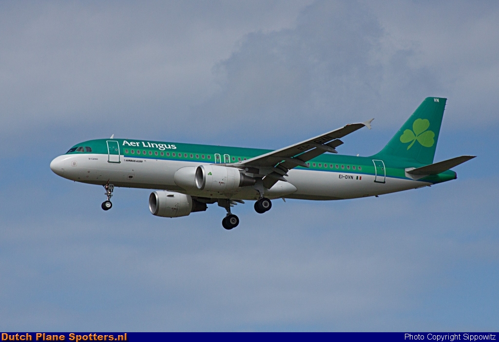 EI-DVN Airbus A320 Aer Lingus by Sippowitz