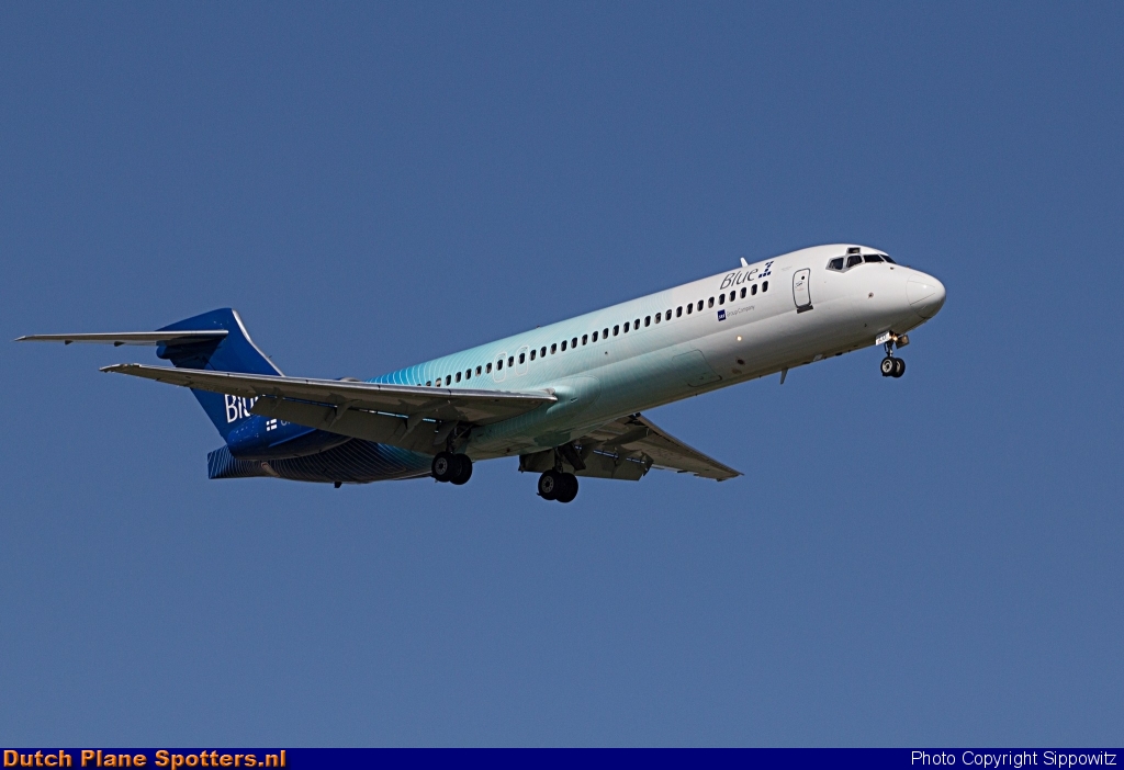 OH-BLO Boeing 717-200 Blue1 by Sippowitz