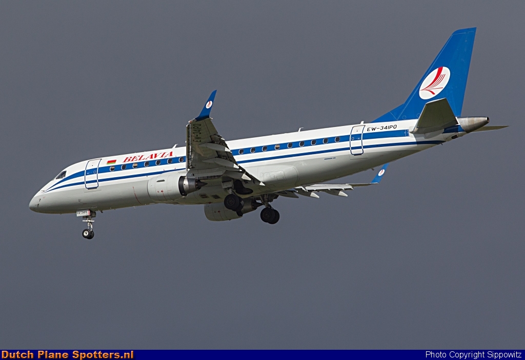 EW-341PO Embraer 175 Belavia Belarusian Airlines by Sippowitz