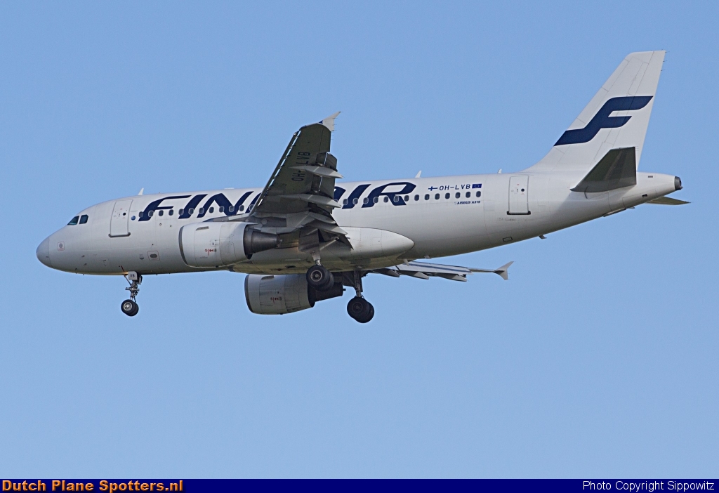 OH-LVB Airbus A319 Finnair by Sippowitz