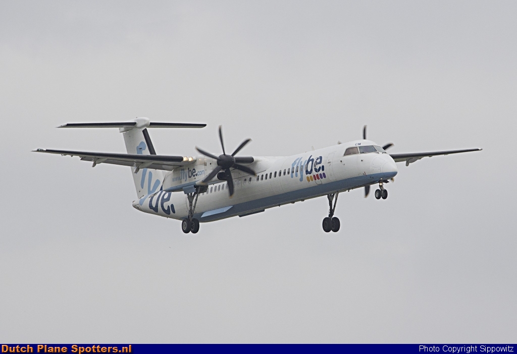 G-JECM Bombardier Dash 8-Q400 Flybe by Sippowitz