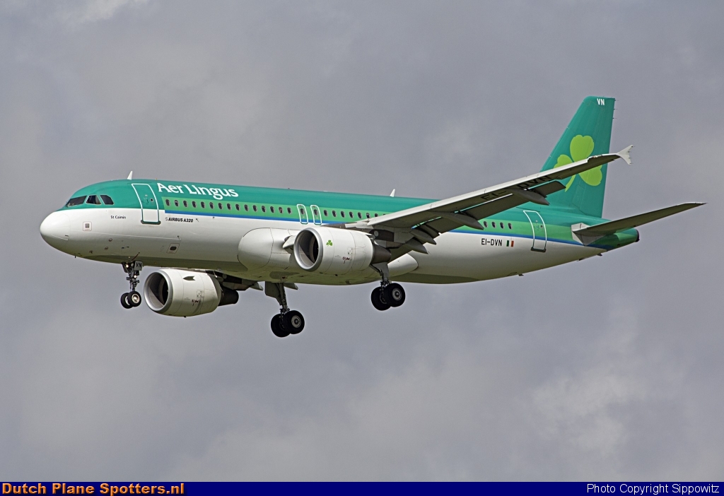 EI-DVN Airbus A320 Aer Lingus by Sippowitz