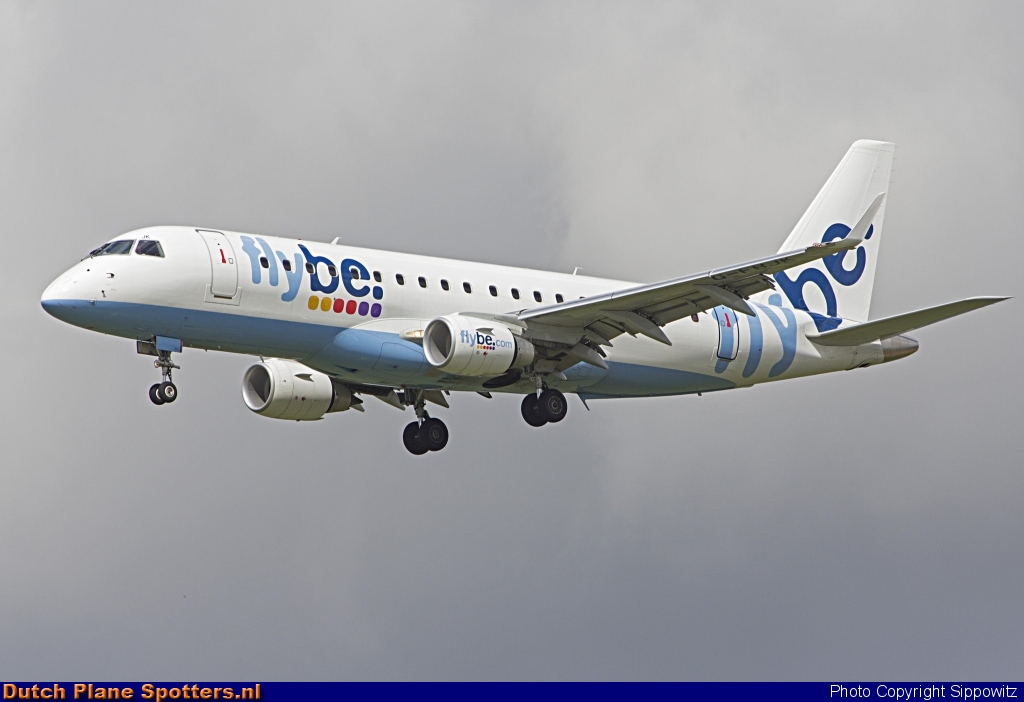 G-FBJK Embraer 175 Flybe by Sippowitz