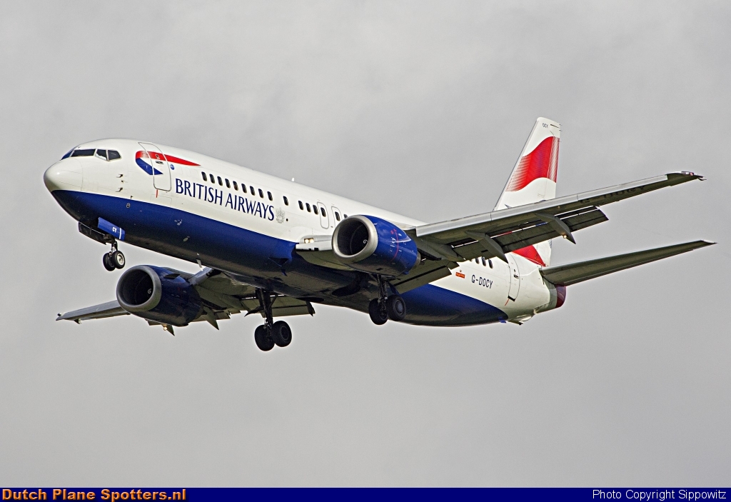 G-DOCY Boeing 737-400 British Airways by Sippowitz