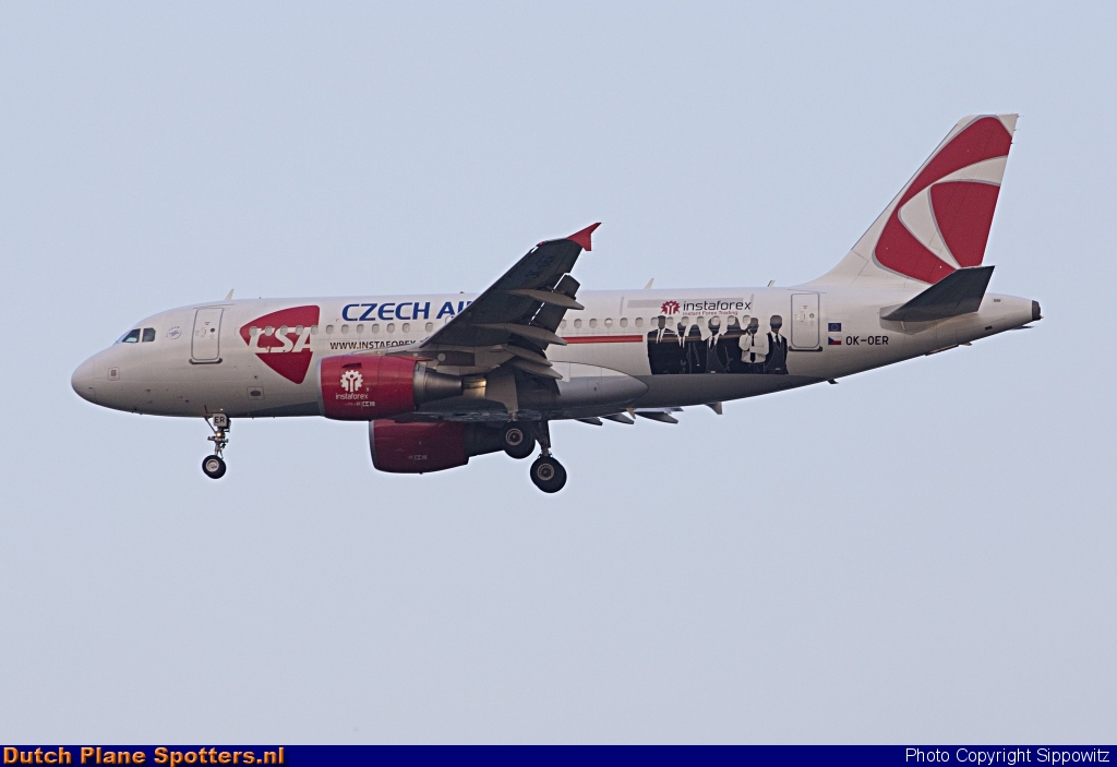 OK-OER Airbus A319 CSA Czech Airlines by Sippowitz