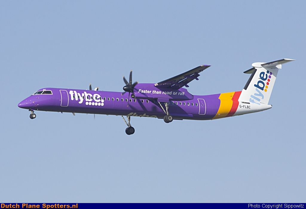 G-FLBC Bombardier Dash 8-Q400 Flybe by Sippowitz