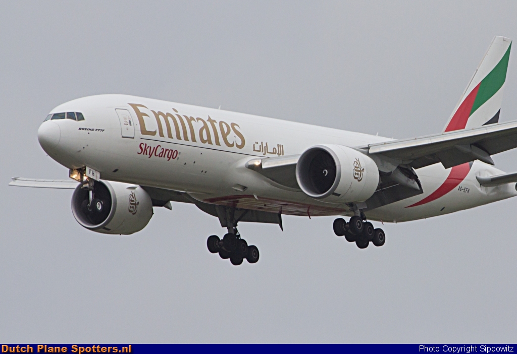 A6-EFH Boeing 777-F Emirates Sky Cargo by Sippowitz