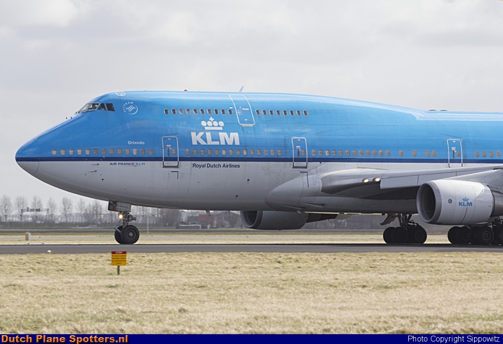 PH-BFO Boeing 747-400 KLM Royal Dutch Airlines by Sippowitz