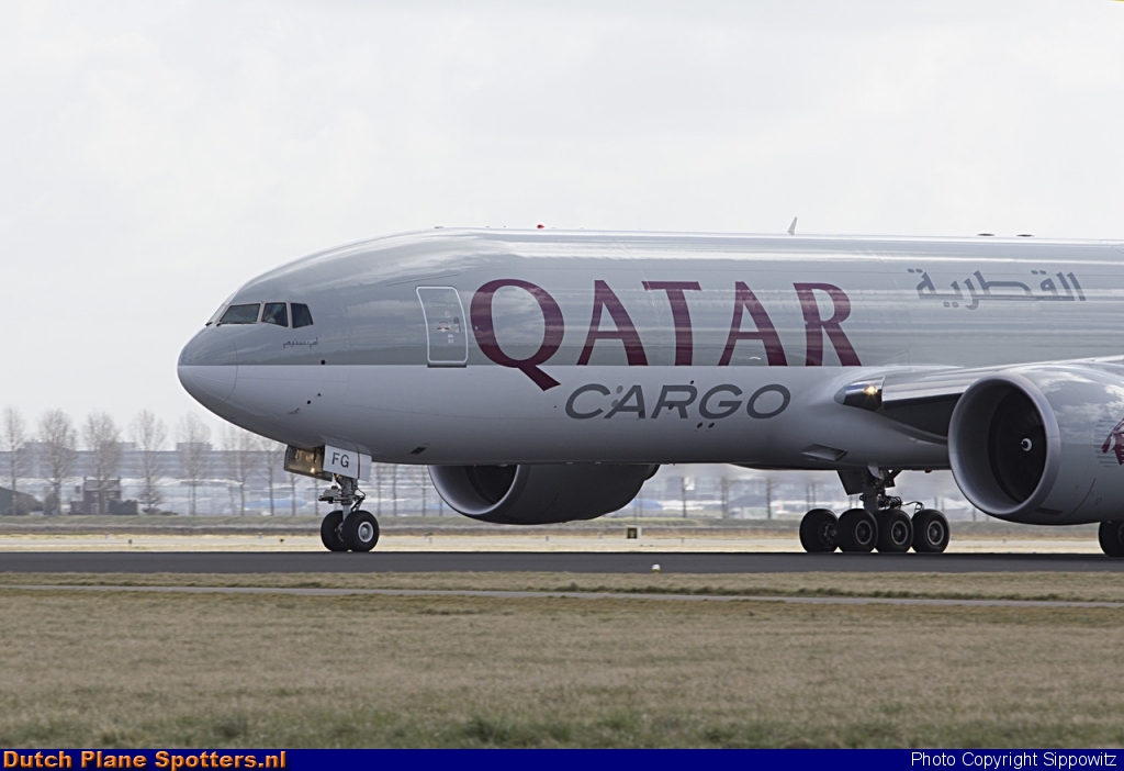 A7-BFG Boeing 777-F Qatar Airways Cargo by Sippowitz
