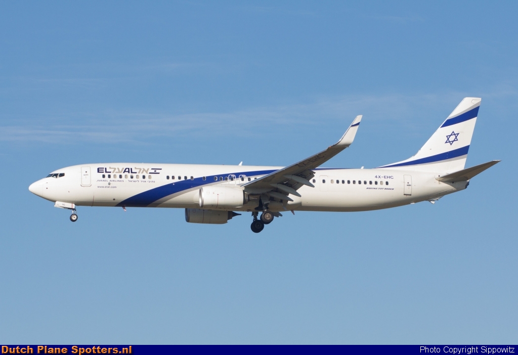 4X-EHC Boeing 737-900 El Al Israel Airlines by Sippowitz